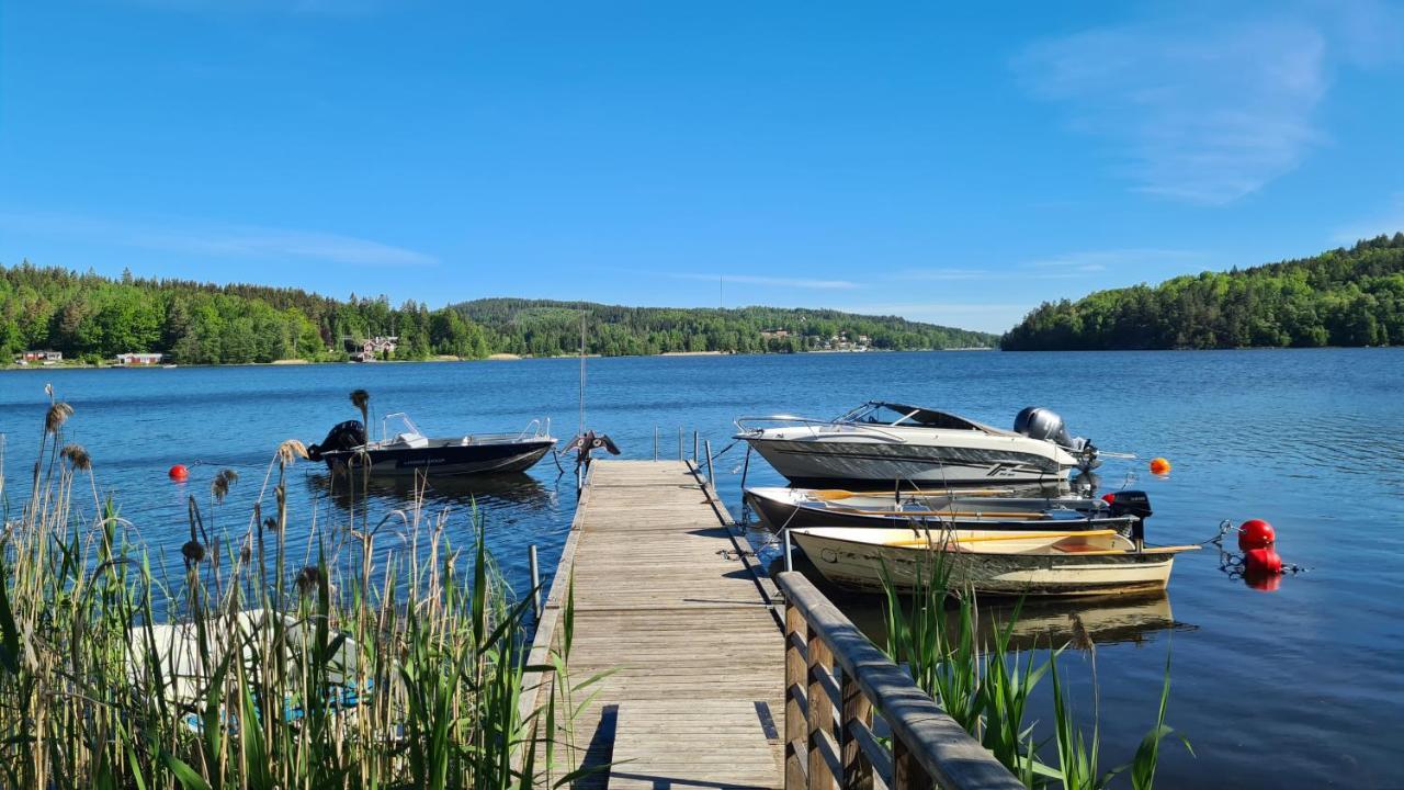 Sjoeutsikten Gränna Buitenkant foto